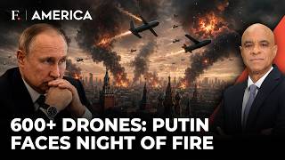 Ukraine Sends 600+ Drones Towards Moscow as Putin Loses 40,000 Soldiers | Firstpost America | N18G