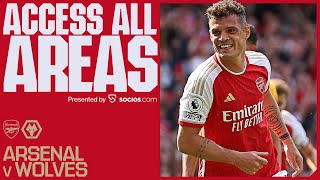 ACCESS ALL AREAS | Arsenal vs Wolves (5-0) | New angles, unseen footage and more