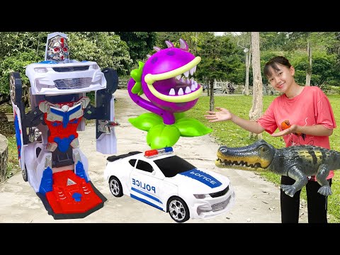 Video Thuycady và con nhện khổng lồ, tìm thấy xe biến hình,... - youtube