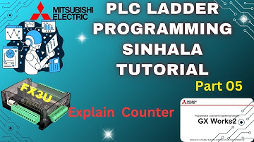 PLC Counters Explained with Practical | How Counters Work & Programming Guide in Sinhala part 05