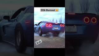 Corvette Burnout(LOUD)!