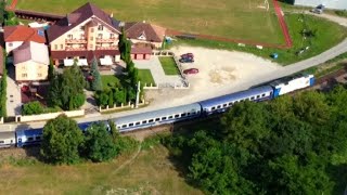 Trenurile R3645 PiatraCraiului-Oradea și IR1932 Oradea-Constanța trec prin Vadu Crișului-20.07.2023