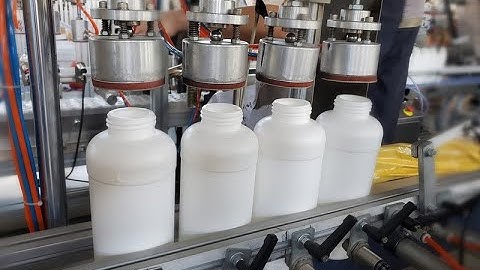 HDPE PET plastic bottle jerrycan drum can barrel tank container Leak test detect machine high speed