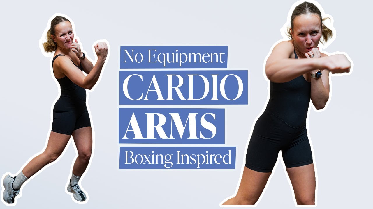 20-минутная высокоинтенсивная интервальная тренировка для рук без оборудования на тему бокса | Но...