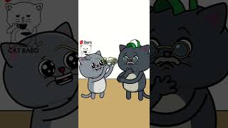 Stingy Dad Cat Babo Version Animation Meme