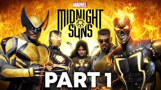 Marvel's Midnight Suns Gameplay Walkthrough 1 - NEW MARVEL HERO