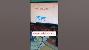 Drawing a World Map in MS Word Using Just a Keyboard Shortcut-You Won’t Believe How Easy It Is! #map