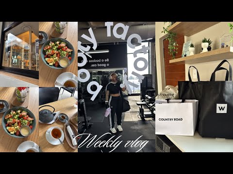 WEEKLY VLOG | gym , sundowns game and more