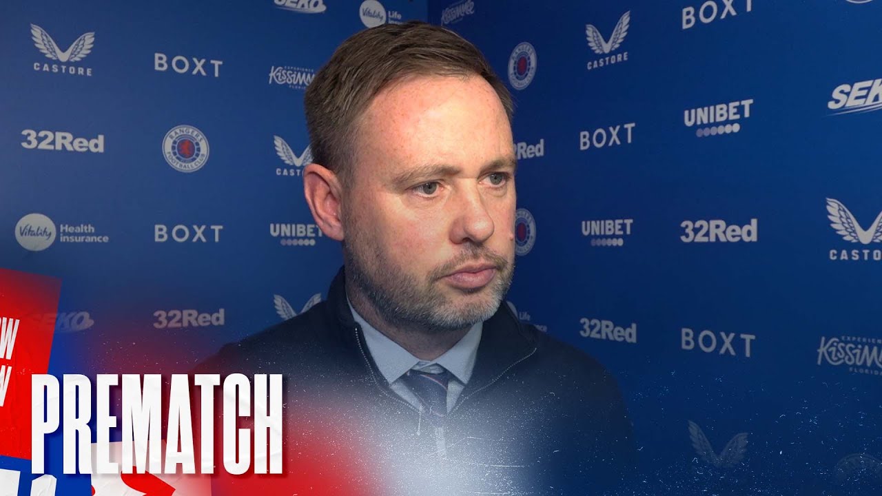 PREMATCH | Michael Beale | Rangers v Livingston 27 Sept 2023