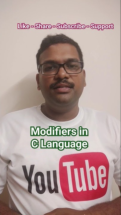 Modifiers in C Language #cprogramming #education - YouTube