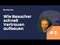 Wie Besucher in wenigen Sekunden Vertrauen aufbauen | WordPress für Dienstleister #5