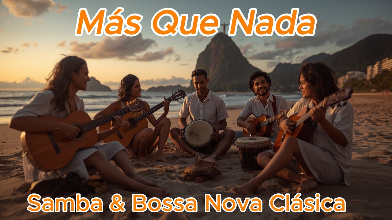 Más Que Nada 🇧🇷🎶 | Samba & Bossa Nova Clásica | Ritmo Brasileño