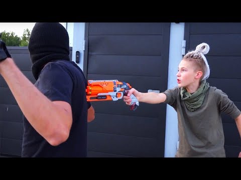 Nerf GUN По ЗАСЛУГАМ им...Снял более 25 БАНДЮГАНОВ...