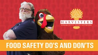 Food Safety Do's and Don'ts With Harvey