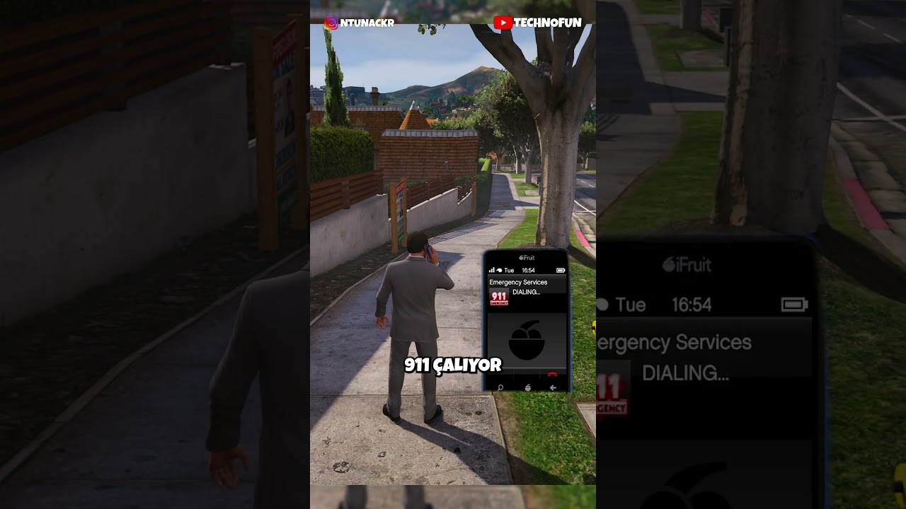 POLİSİ BOŞ YERE ARADIĞIMIZDA BAŞIMIZA NE GELİR? GTA5 İLGİNÇ DENEY🚓#SHORTS #gtavshorts #gta5shorts