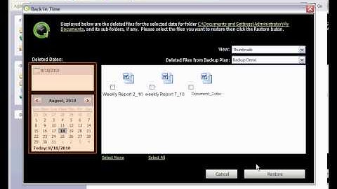 FreeAgent GoFlex: Premium Backup How to Restore Files Using Windows Explorer