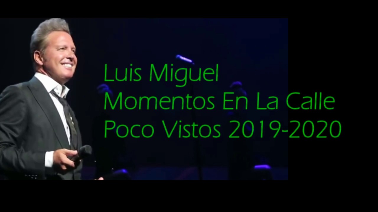 Luís Miguel Saludando Fans En Nueva York En La Calle !!