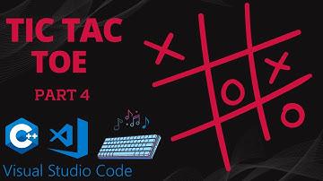 ASMR PROGRAMMING || TIC TAC TOE GAME || Tick Cross Game in C++ || No Noise - Part 4