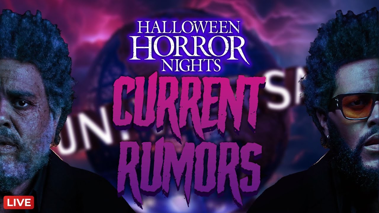 Halloween Horror Nights 2024 Current Rumors April Livestream Update