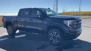 Gray 2026 GMC Sierra 1500 AT4 Calgary AB Wolfe Auto Group | Stock Number: TU170412