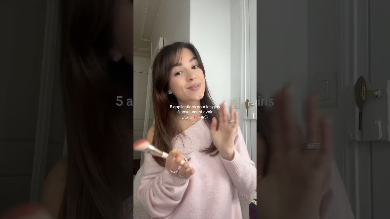 5 applications pour les girls à absolument avoir 🩷 