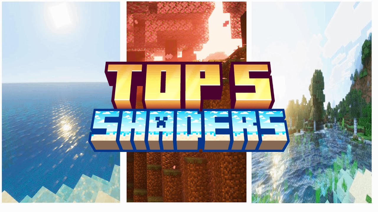 Top 5 Mobile Shaders For Minecraft Bedrock 1.21! - YouTube