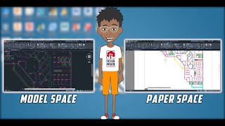 Model Space & Paper Space - AutoCAD