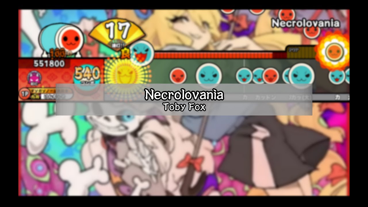 Necrolovania / Toby Fox【TNDE/太鼓さん次郎】【創作譜面】 - YouTube