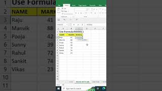 How to use ISODD Formula in excel | Isodd function #shorts