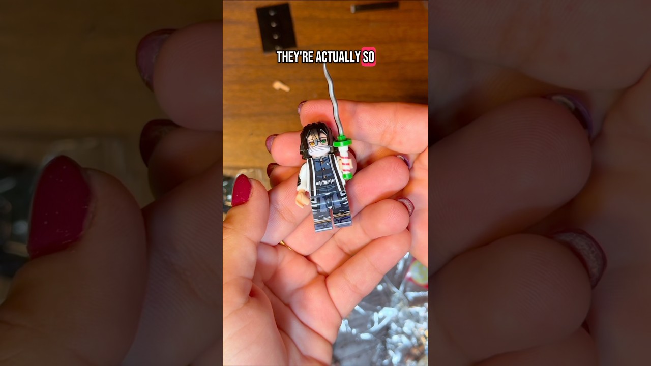 AHHHHH 😍😜 #fyp #fy #kimetsunoyaiba #demonslayer #kny #legos #lego #mini #collection #toys #figure