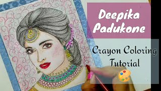 #deepikapadukone Deepika Padukone |bride| CRAYONS colouring tutorial {Speed paint} Fanart series#3 #deepikapadukone Deepika Padukone |bride| CRAYONS colouring tutorial {Speed paint} Fanart series#3