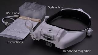 [eSynic] LED Headband Magnifying Glass screenshot 3