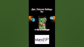 StandUp Wireless APN Settings | Fast Internet Setup for 4G LTE & 5G (Android & iPhone) #apnsetting