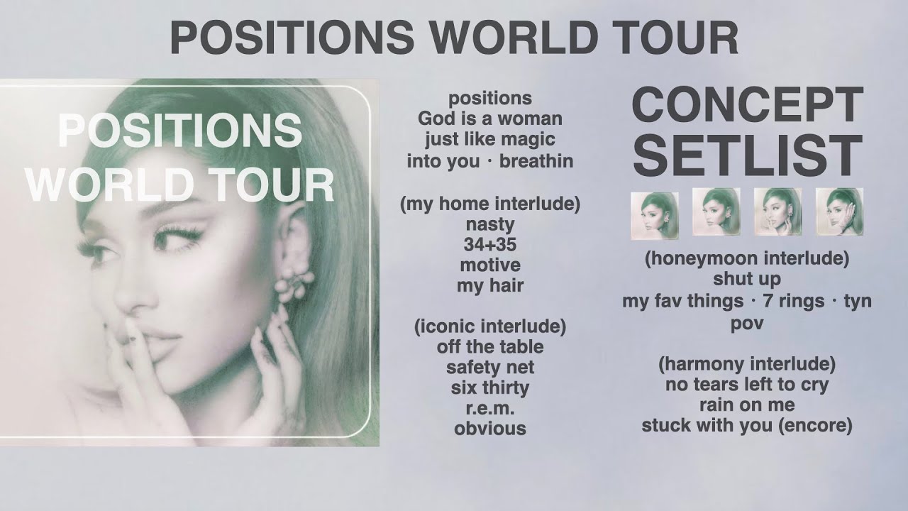 ariana positions tour