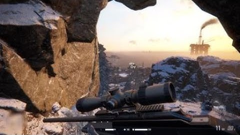 Sniper Ghost Warrior Contracts Sniper trophy kill an enemy from 500m kolchak harbour