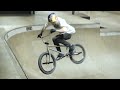 Kriss Kyle BMX Tear Up At Unit 23 Skatepark | RAW 100