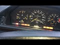 Mercedes W124 200E (1989)  Cold Start (-14°C)  M102.963 Nv. (low compression engine 122 HP)