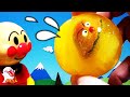 何が出るかな？アンパンマンの氷たまごをまぜてみよう！