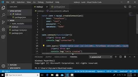 13-insert data into table mysql-node