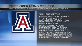 UA in hiring freeze, but may be creating new senior level position