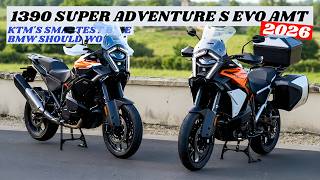 2026 KTM 1390 Super Adventure S EVO AMT 🔥 The Smartest Adventure Bike Yet