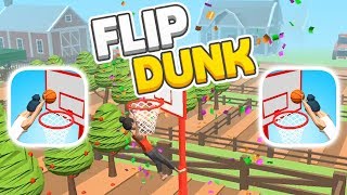 FLIP DUNK GAMEPLAY NEW VOODOO GAME LEVEL 1-20 (iOS | ANDROID) screenshot 2