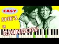 The rolling stones  shes a rainbow pianotuto partition sheet music pub groupama