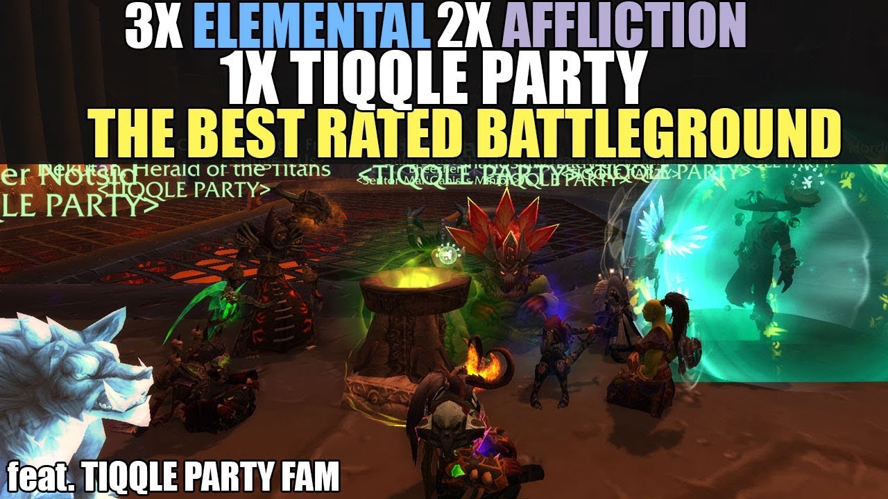 🎉 THE BEST Rated BG - ELEMENTAL SHAMAN PVP (WoW Legion 7.3.5)