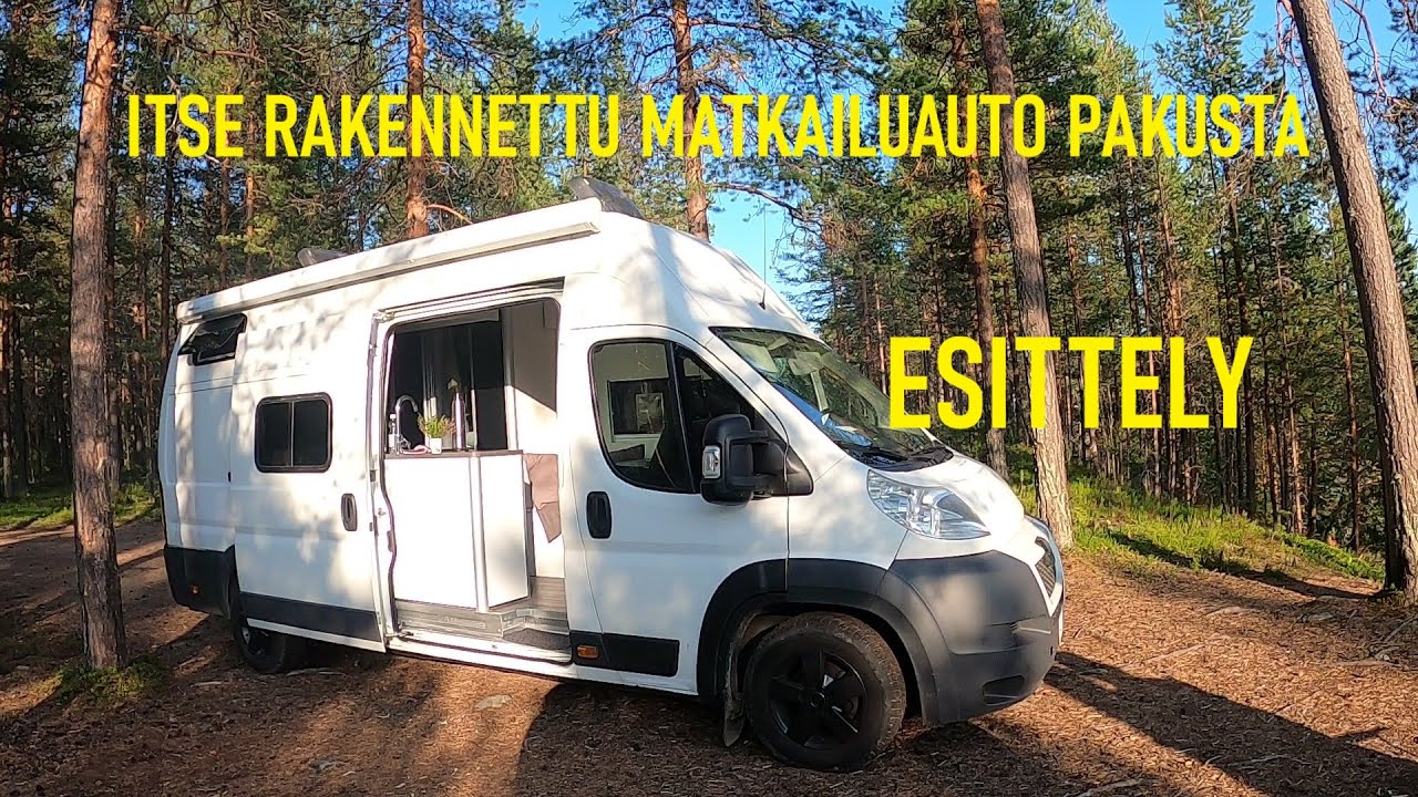 Vanlife - Itse RAKENNETTU Matkailuauto pakettiautosta. SjälvBYGGT Husbil. Hand made CAMPERVan