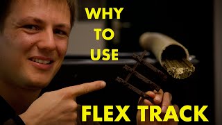 Why to use flex track for your garden railroad ... assembling THIEL flex track