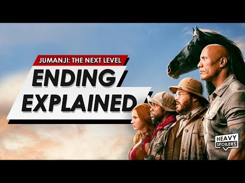 JUMANJI: THE NEXT LEVEL: Post Credits Scene Explained | What The Ending Teases F