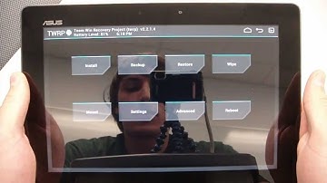 How to Install TWRP Custom Recovery on the Asus Transformer Pad Infinity TF700T