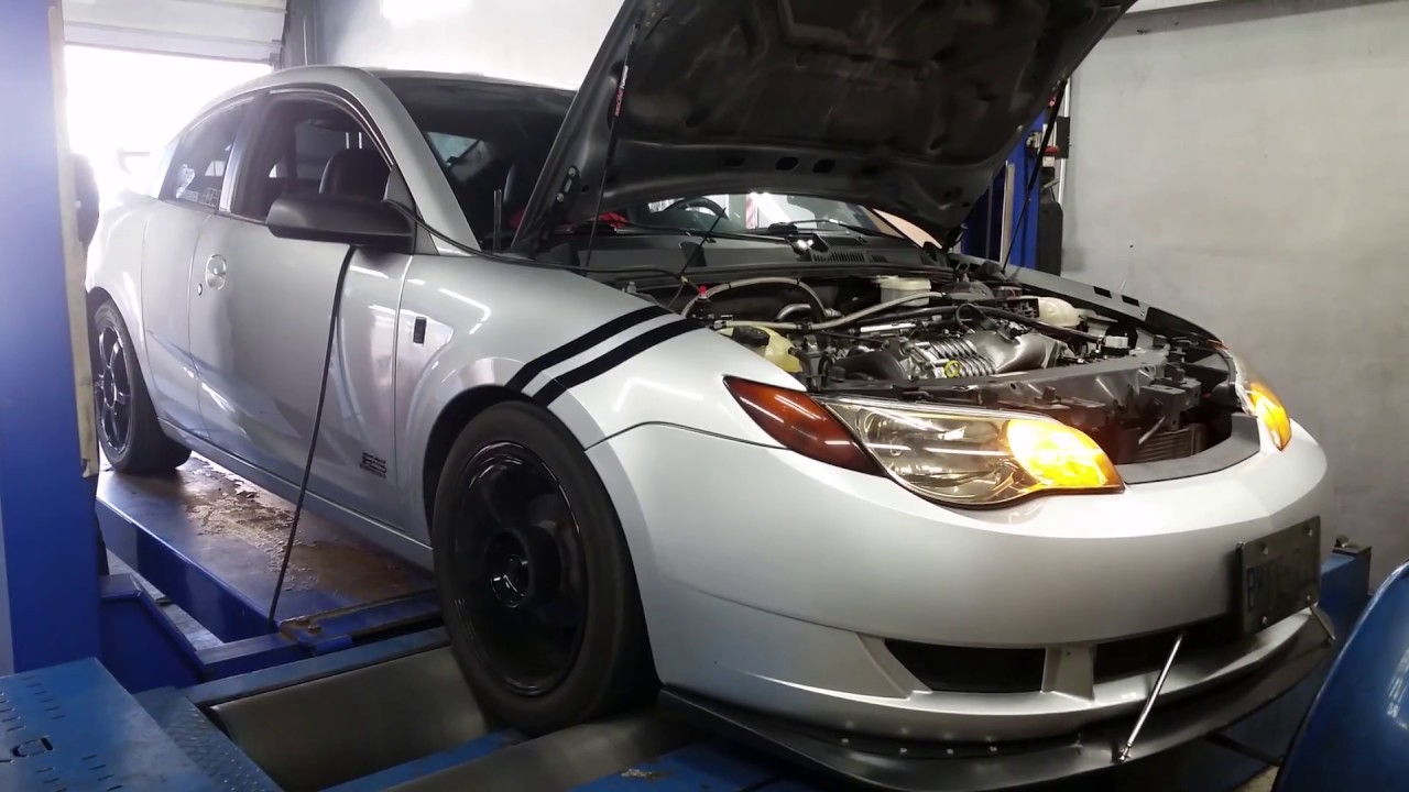 Saturn Ion 2.2L Supercharged Dyno Tune at ZZP - 269whp 252ftlb - YouTube