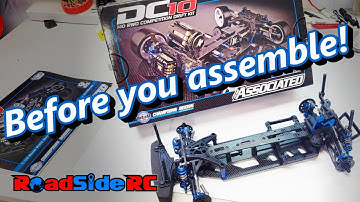 Top Tips for Building the Team Associated DC10 RC Drift Car